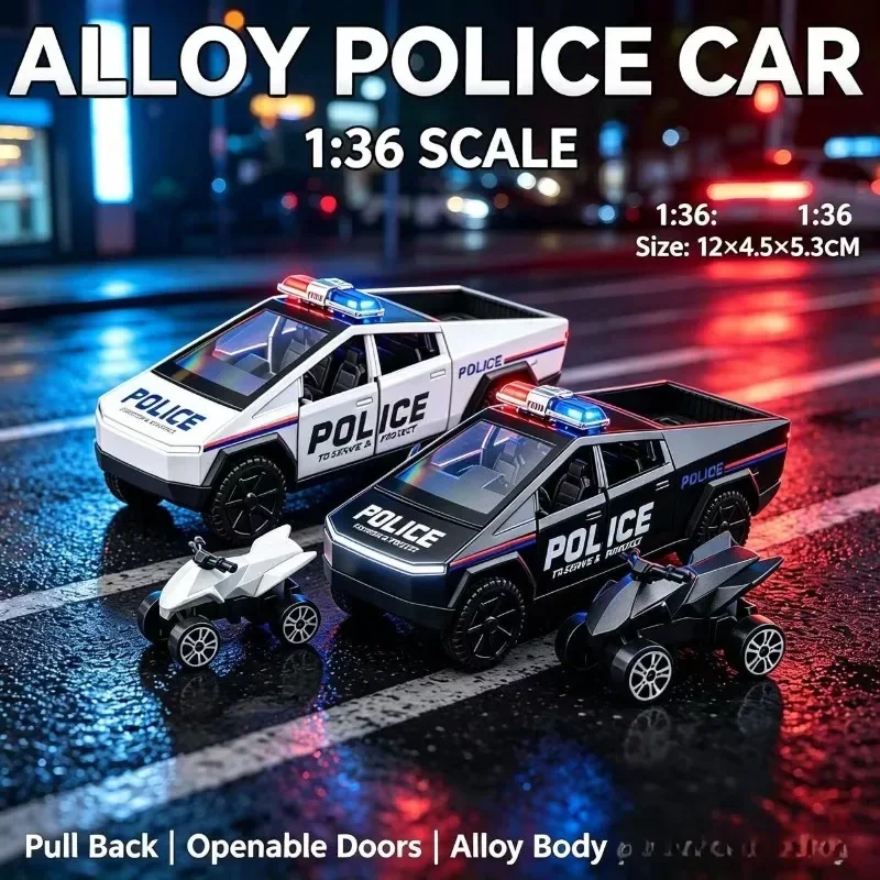 Nieuwe 1:36 politie-pick-up, m - Desk Accessories recensie en prijs