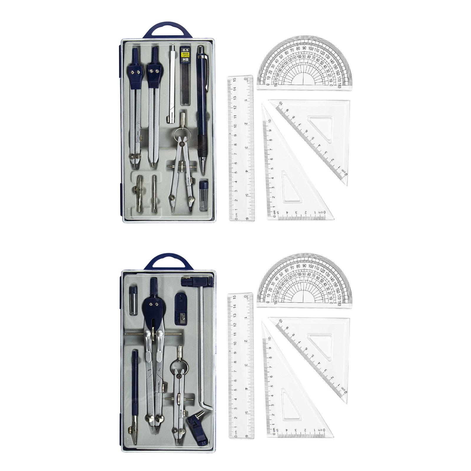 Geometrieset Professionele ess - Math Geometry Set With Compass recensie en prijs
