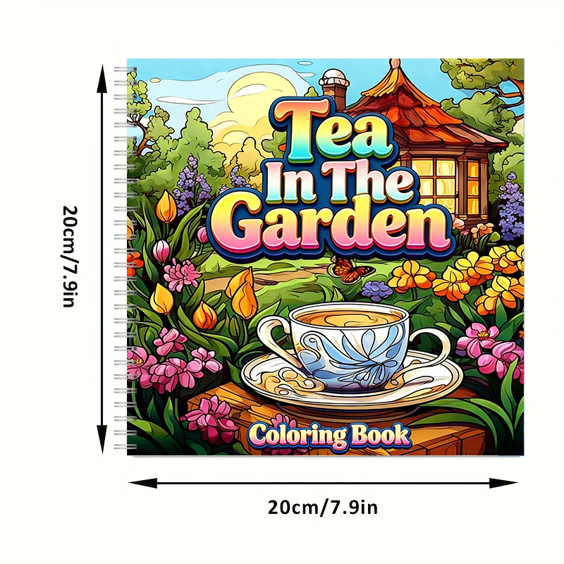 Tea In The Gardens kleurboek v - School Supplies recensie en prijs